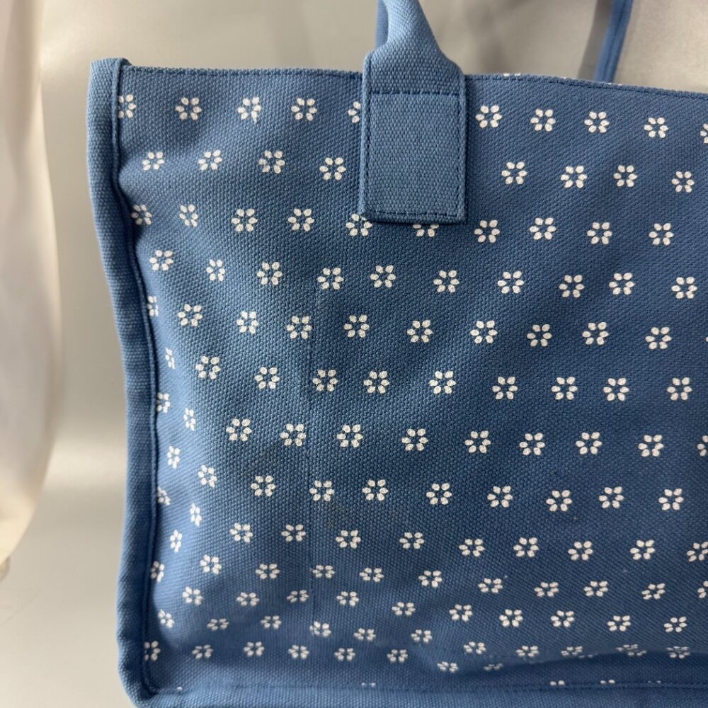 J. Crew Structured Tote Bag One Size - Chambray B… - image 7